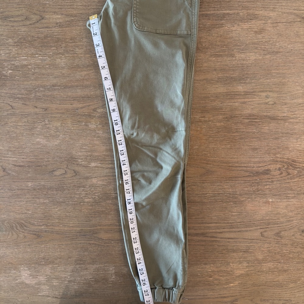 Mavi IVY Mid Rise Slim Cargo Jeans Pants Jogger-Khaki Green-Women Sz 25/28-Small - Picture 16 of 16